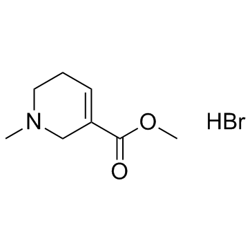 Arecoline hydrobromide结构式