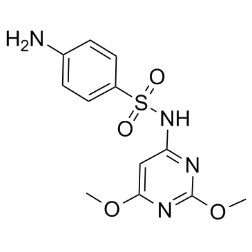 Sulfadimethoxine结构式