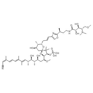 Calyculin A结构式