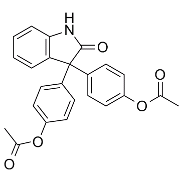 Oxyphenisatin acetate结构式