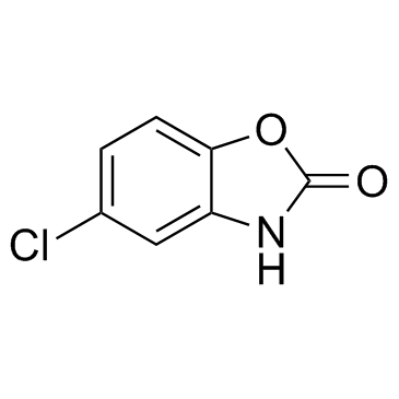 Chlorzoxazone结构式