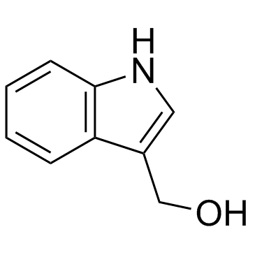 Indole-3-carbinol结构式