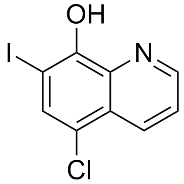 Clioquinol结构式