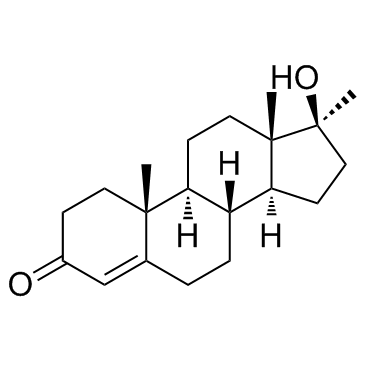 17α-Methyltestosterone结构式