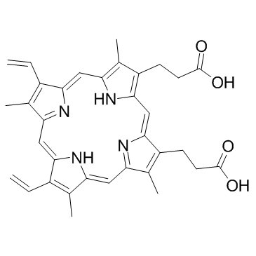Protoporphyrin IX结构式