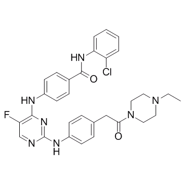 Aurora A inhibitor I结构式
