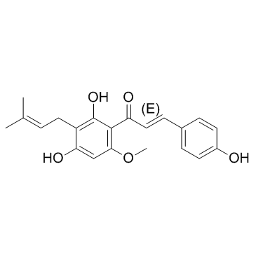 Xanthohumol结构式