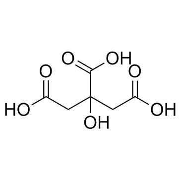 Citric acid结构式