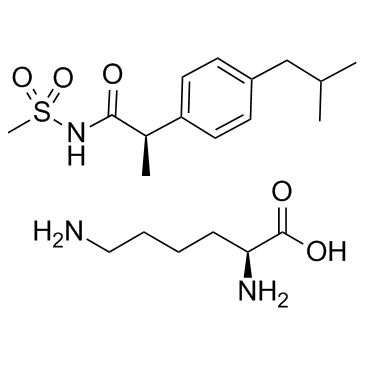 Reparixin L-lysine salt结构式