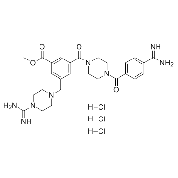 CBB1007 trihydrochloride结构式