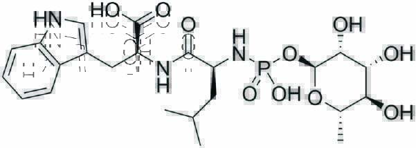 膦酰二肽分子结构