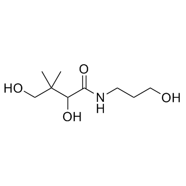 DL-Panthenol结构式