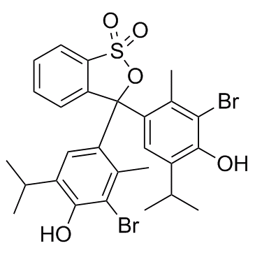 Bromothymol Blue结构式