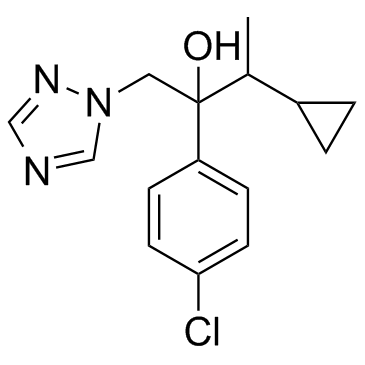 Cyproconazole结构式