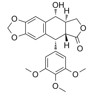 Podophyllotoxin结构式
