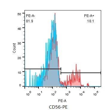 PE标记小鼠抗人CD56单克隆抗体