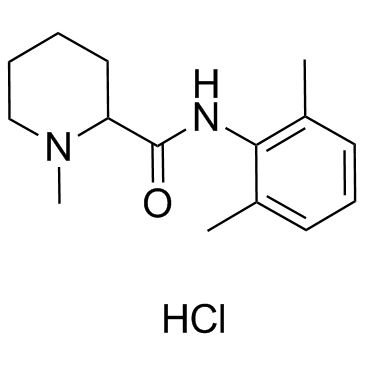 Mepivacaine hydrochloride结构式