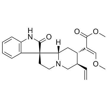 Isocorynoxeine结构式