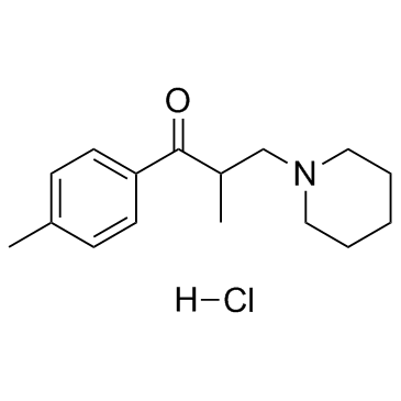 Tolperisone hydrochloride结构式