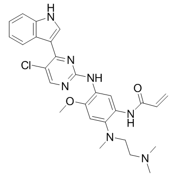 Mutant EGFR inhibitor结构式