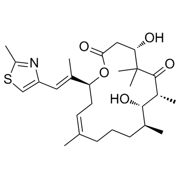 Epothilone D结构式