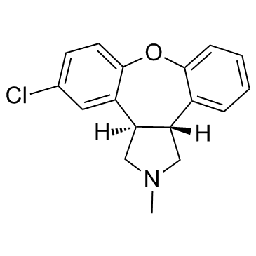 Asenapine结构式