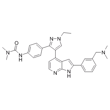 GSK-1070916结构式