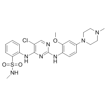 ALK inhibitor 2结构式