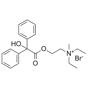 Methylbenactyzium Bromide结构式
