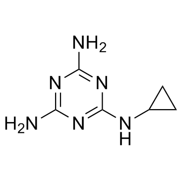 Cyromazine结构式
