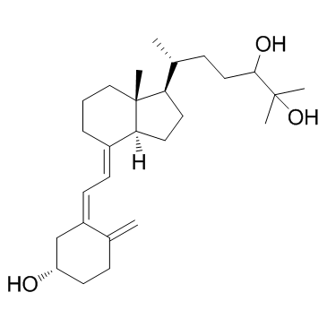 24, 25-Dihydroxy VD3结构式