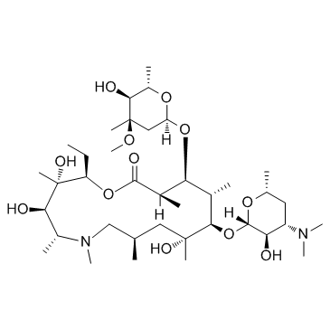 Azithromycin结构式