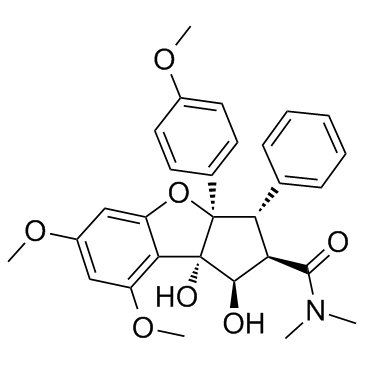 Rocaglamide结构式