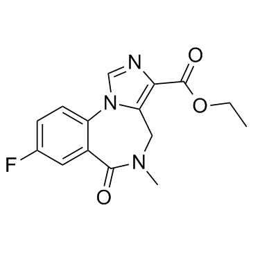 Flumazenil结构式