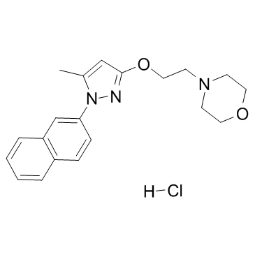 S1RA hydrochloride结构式