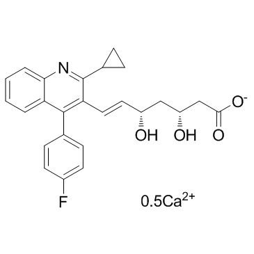 Pitavastatin Calcium结构式