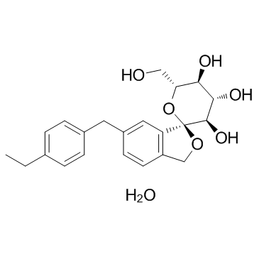 Tofogliflozin hydrate结构式