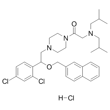 LYN-1604 hydrochloride结构式