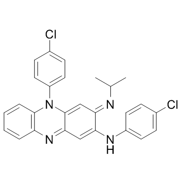 Clofazimine结构式