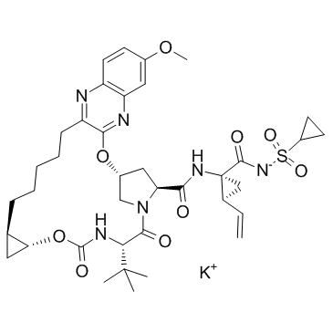 MK-5172 potassium salt结构式