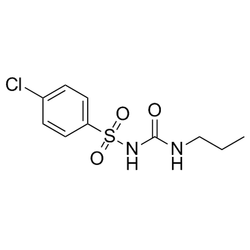 Chlorpropamide结构式