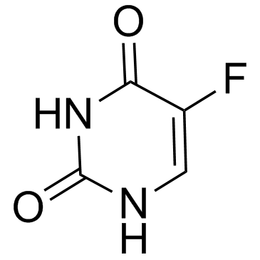 5-Fluorouracil结构式