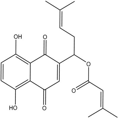 β,β-二甲基丙烯酰紫草素24502-79-2