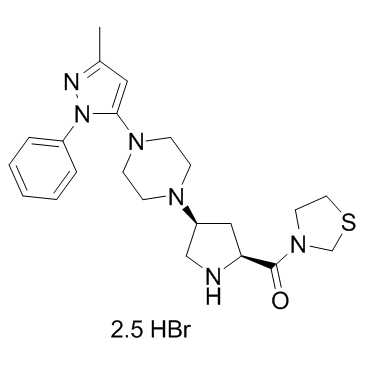 Teneligliptin hydrobromide结构式