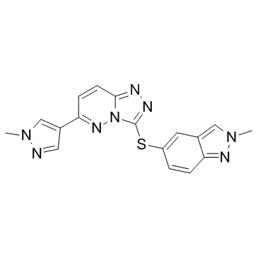 c-Met inhibitor 1结构式