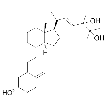 24, 25-Dihydroxy VD2结构式