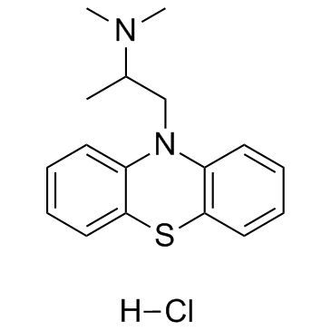 Promethazine hydrochloride结构式