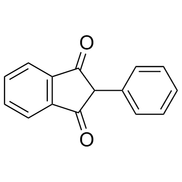 Phenindione结构式