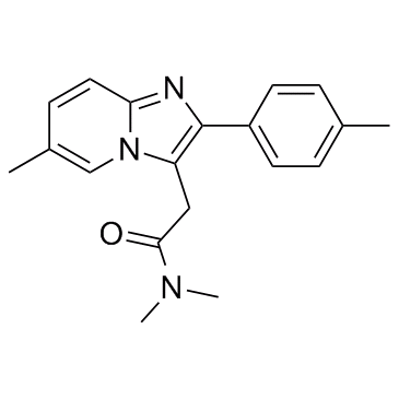 Zolpidem结构式