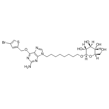 Glucose-conjugated MGMT inhibitor结构式